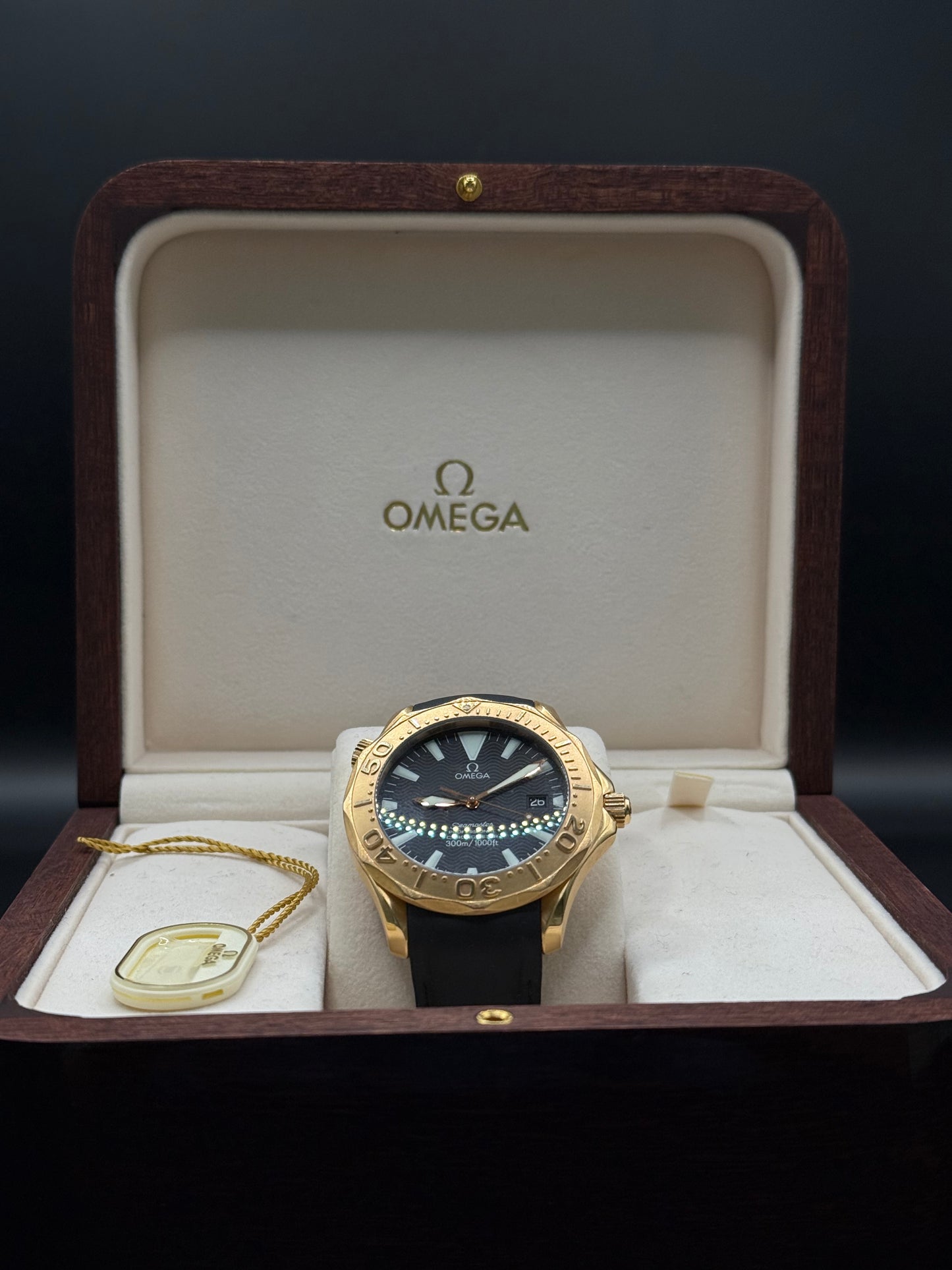 Omega Seamaster Or Rose