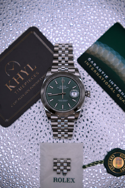 Rolex DateJust 126300 (Boite + Papiers + Mailles +...)