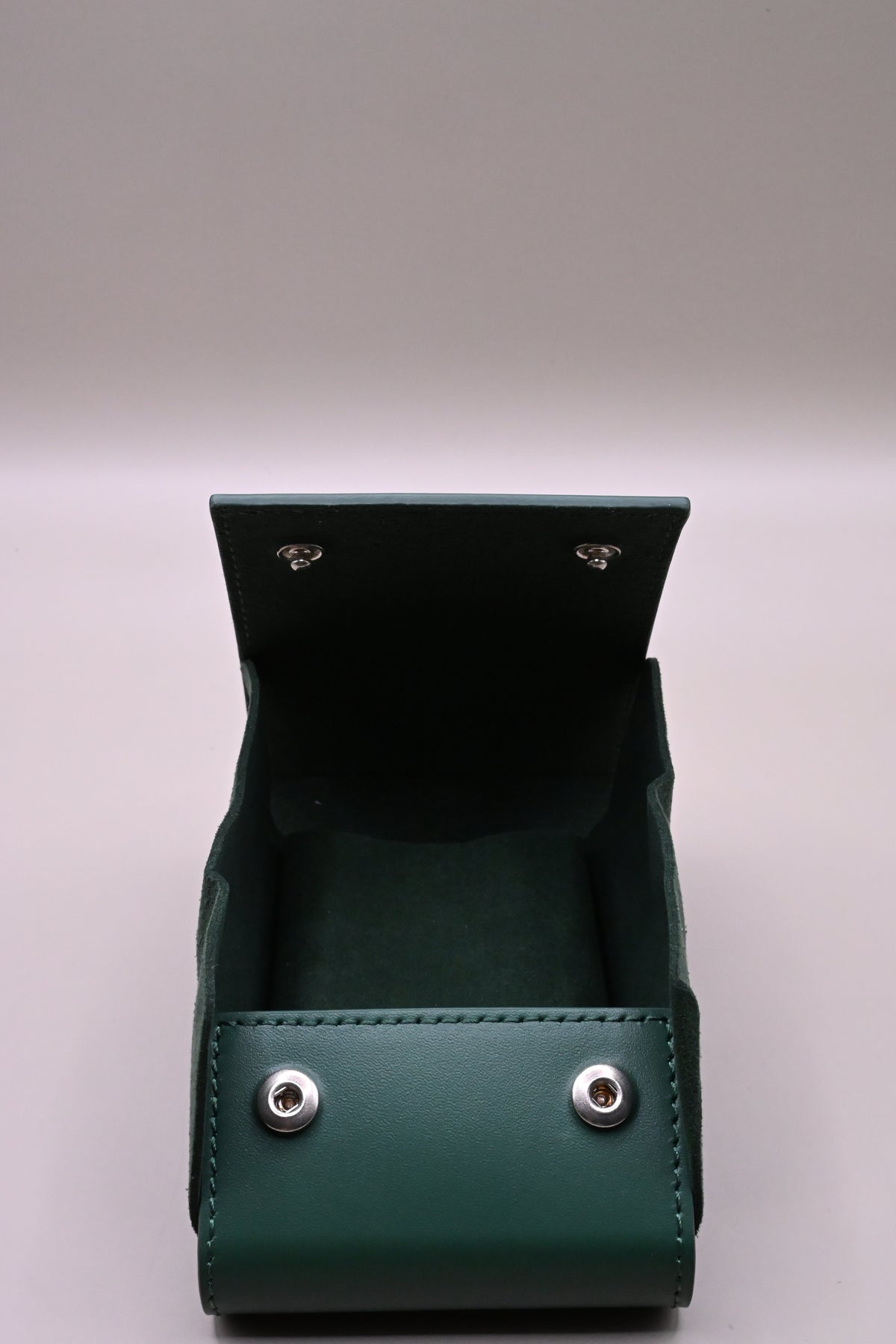 Pochette Rolex verte pour montre