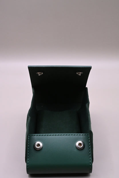 Pochette Rolex verte pour montre