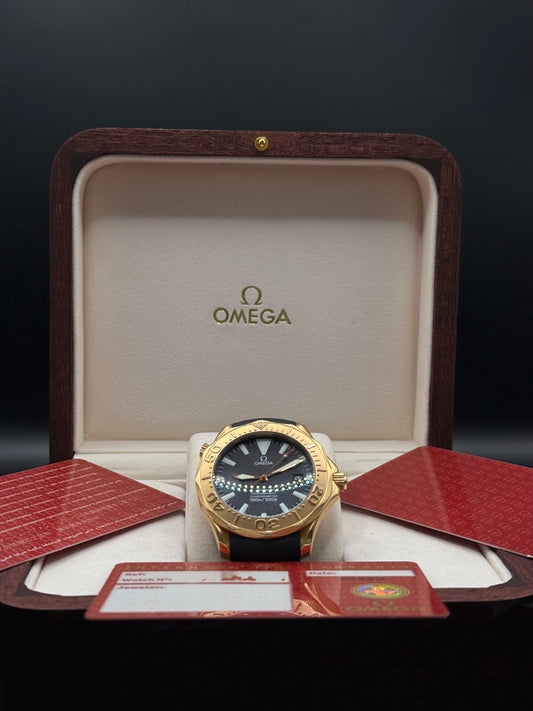 Omega Seamaster Or Rose